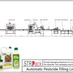 Автоматична линия за пълнене на пестициди